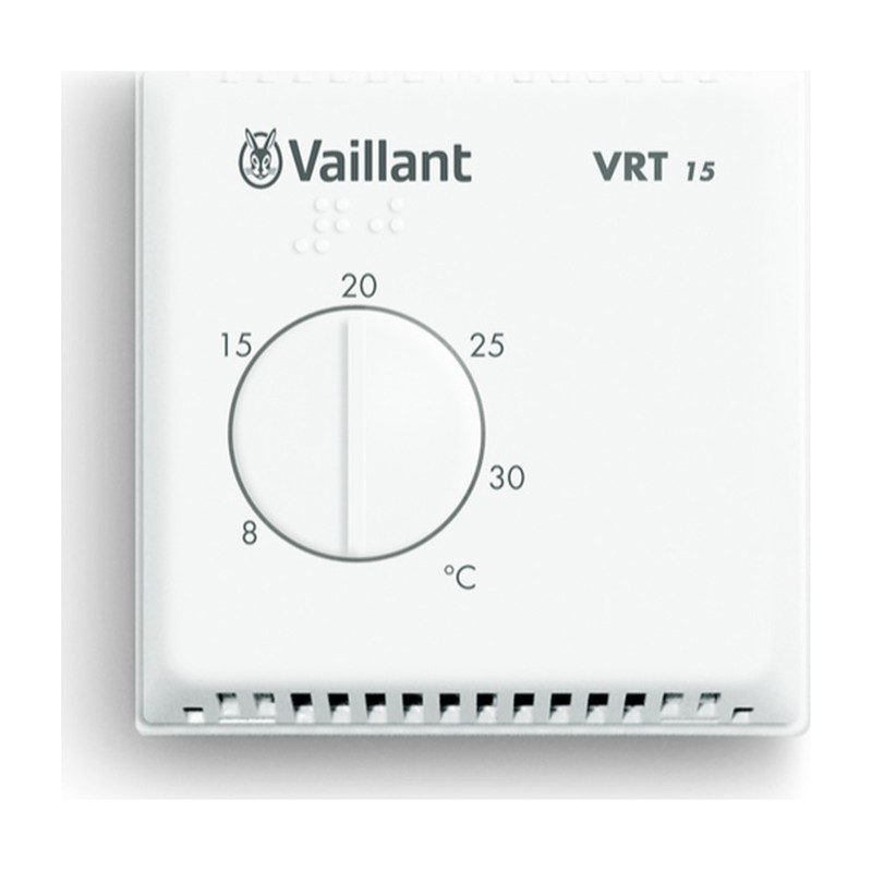 Vaillant VRT15 Analogue Room Thermostat Vaillant VRT15 Analogue Room Thermostat