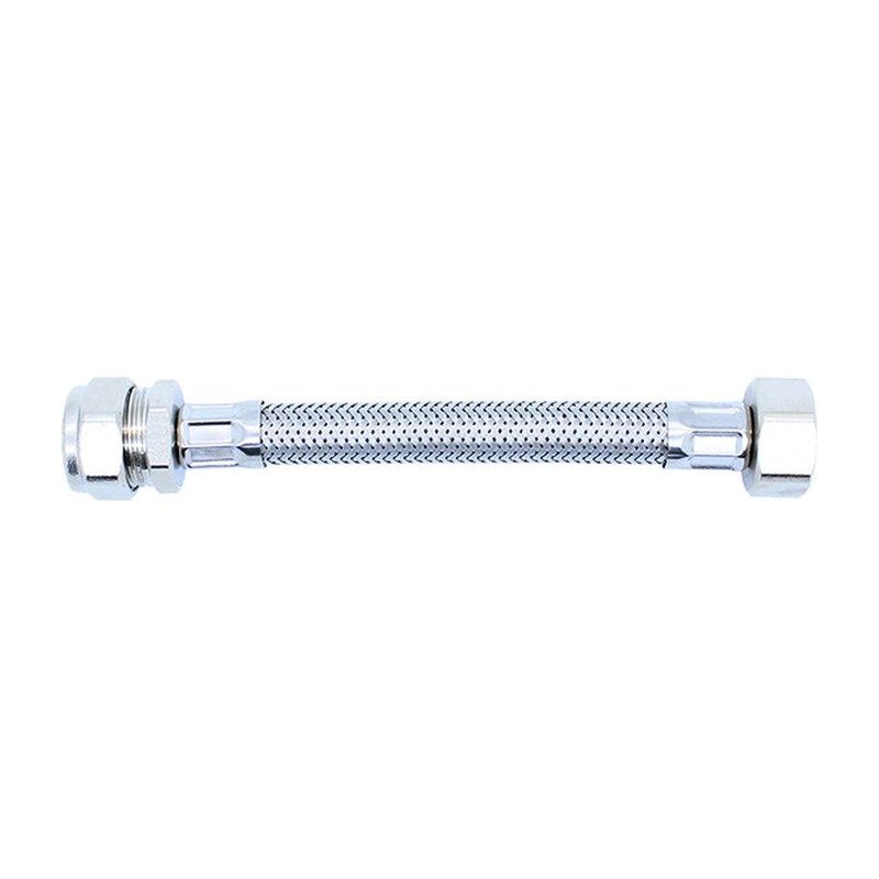 Viva Flexible Hose 1/2" x 15mm x 150mm SSH1/B Viva Flexible Hose 1/2" x 15mm x 150mm SSH1/B, Plumb Parts Glasgow
