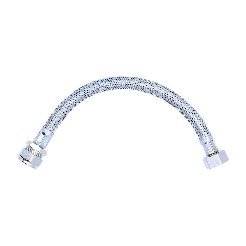 Viva Flexible Hose 1/2" x 15mm x 300mm SSH1 Viva Flexible Hose 1/2" x 15mm x 300mm SSH1, Plumb Parts Glasgow