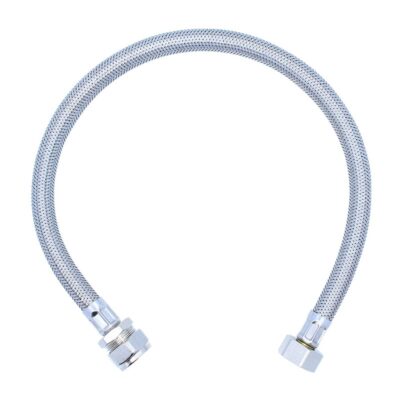 Viva Flexible Hose 1/2" x 15mm x 500mm SSH1/A, Plumb Parts Glasgow