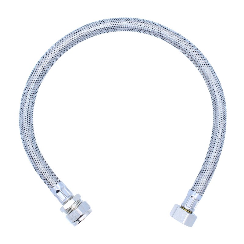 Viva Flexible Hose 1/2" x 15mm x 500mm SSH1/A Viva Flexible Hose 1/2" x 15mm x 500mm SSH1/A, Plumb Parts Glasgow