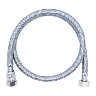 Viva Flexible Hose 1/2" x 15mm x 900mm with Isolator SSH2/C, Plumb Parts Glasgow