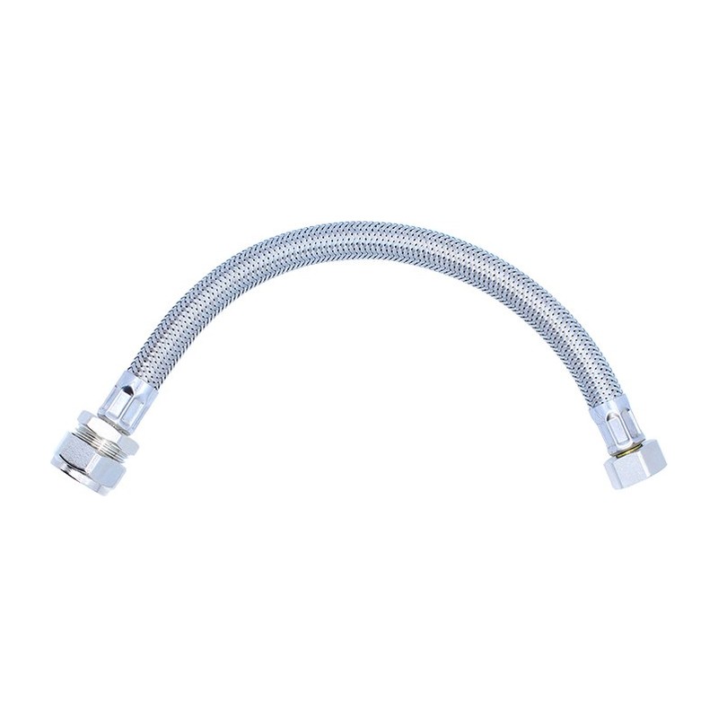 Viva Flexible Hose 3/8" x 15mm x 300mm SSH15 Viva Flexible Hose 3/8" x 15mm x 300mm SSH15, Plumb Parts Glasgow