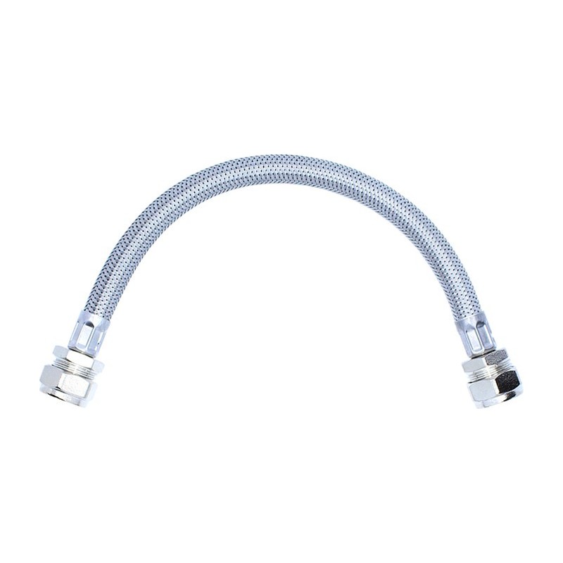 Viva Flexible Hose Compression 15mm x 15mm x 300mm SSH3 Viva Flexible Hose Compression 15mm x 15mm x 300mm SSH3, Plumb Parts Glasgow