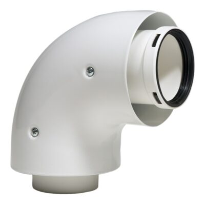 Vokera 90 Degree Flue Bend 60/100mm