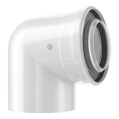 Worcester Bosch Concentric Flue 87 Degree Elbow 110/160mm