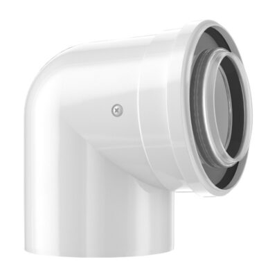 Worcester Bosch Concentric Flue 87 Degree Elbow 110/160mm