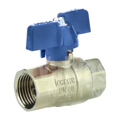 Blue Butterfly Handle Valve, Plumb Parts Glasgow