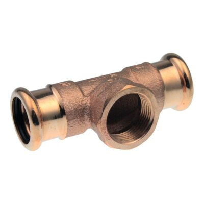 Xpress Yorkshire Press-Fit Copper Female Branch Tee, Plumb Parts Glasgow