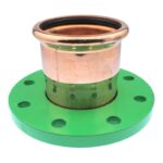 XPRESS YORKSHIRE PRESS-FIT COPPER FEMALE FLANGE PN16 66.7mm to 76.1mm - 76.1mm x 3
