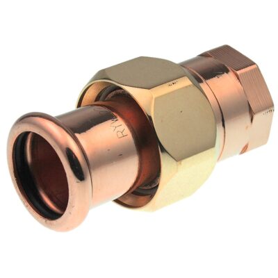 Xpress Yorkshire Press-Fit Copper Female Union Adaptor, Plumb Parts Glasgow