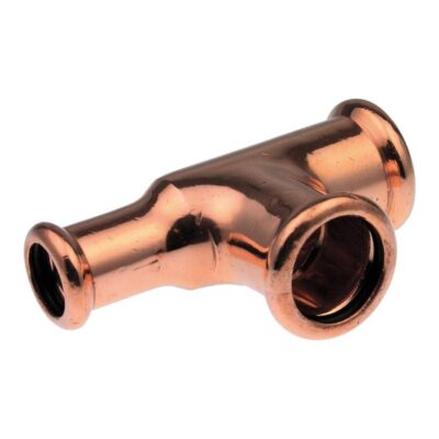Xpress Yorkshire Press-Fit Copper Reducing End Tee