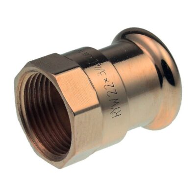 Pegler XPress Press-Fit Copper Straight Female Coupler S2/6270G