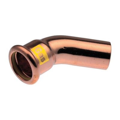 Pegler XPress Press-Fit Gas Copper 45 Deg Street Elbow