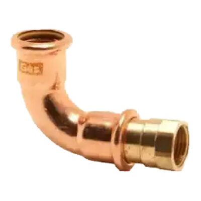 Xpress Yorkshire Press-Fit Gas Copper Female Elbow