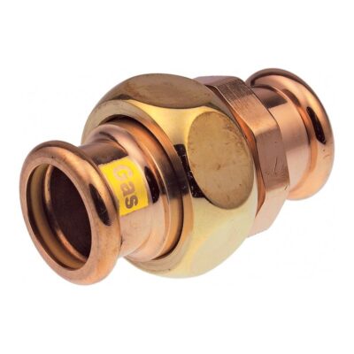 Xpress Yorkshire Press-Fit Gas Copper Union Coupling