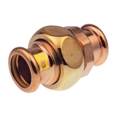 Pegler XPress Press-Fit Gas Copper Union Coupling
